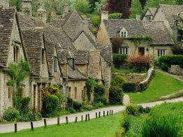 Arlington Row Bibury in the Cotswolds